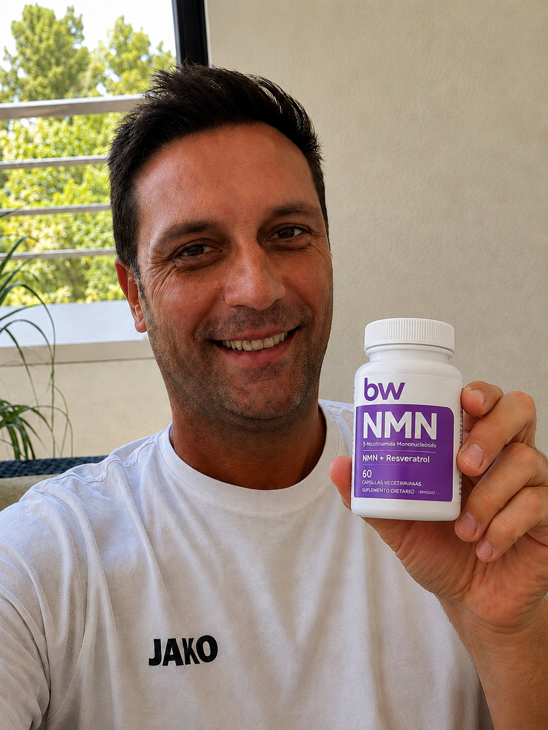 Cliente satisfecho con NMN B-Well